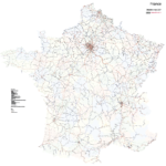 Cartes ferroviaires de France