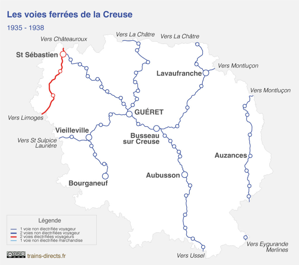 Creuse Trains Directs